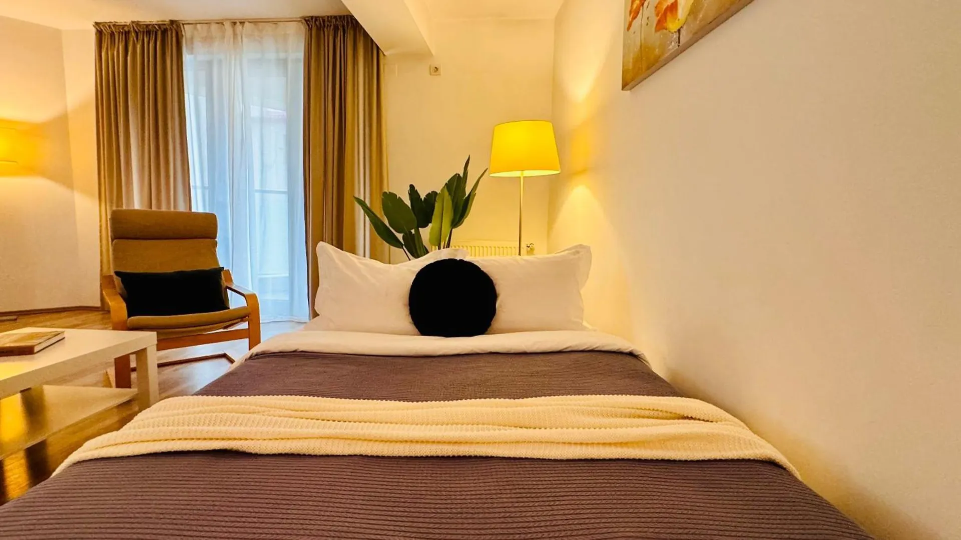 Peaceful Getaway - 1Br Apartment In Bukareszt 0*,